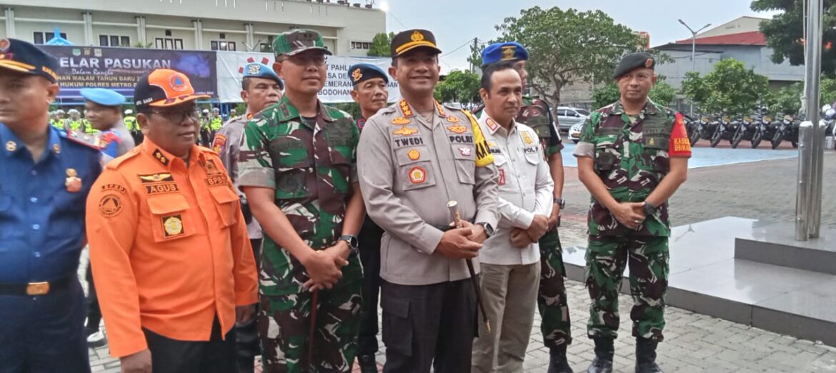 Sebanyak 700 Petugas Gabungan,Siap Amankan Malam Pergantian Tahun di Kabupaten Bekasi