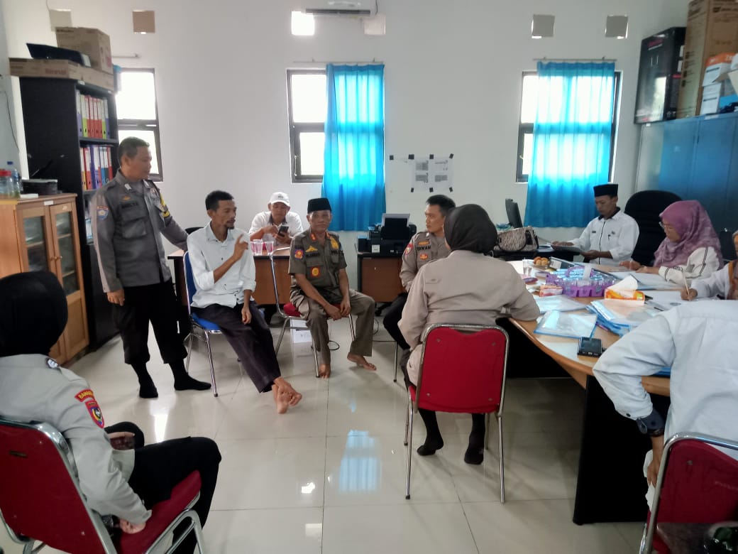 Menjaga Harkamtibmas, Personel Polsek Mancak Polres Cilegon Polda Banten Laksanakan Sambang dan Kunjungan