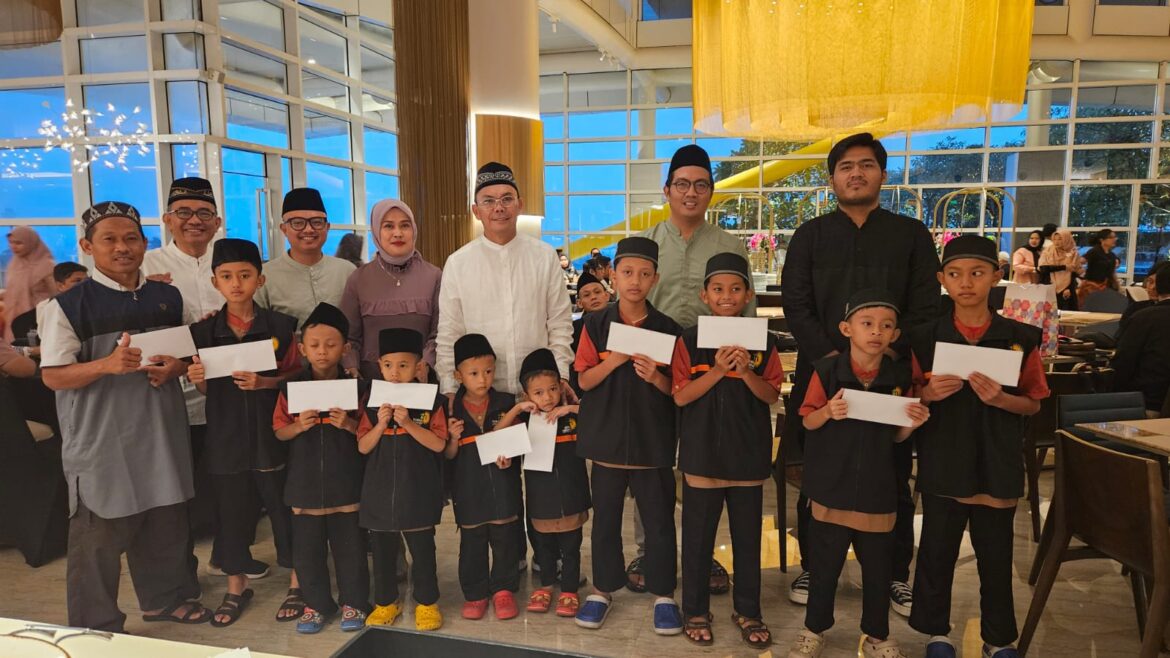 BRI Cabang Cikarang Giat Ramadhan Buka Bersama Anak Yatim Piatu di Nuansa Hotel Cikarang