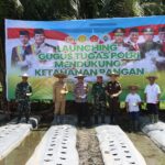 Dukung Ketahanan Pangan, Polres Nias Selatan Launching Gugus Tugas Polri