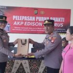 Kapolsek Kedung Waringin Lepas Akp Edison Yang Memasuki Purna Tugas