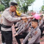 Resmi di Tempatkan di Polres Nias 22 Orang Bintara Remaja Tiba di Polres Nias