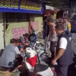Polsek Cikarang Pusat Tindak Lanjuti Laporan Netizen, Warung Diduga Jual Obat Keras Tanpa Izin di Cikarang Pusat Dipasang Police Line