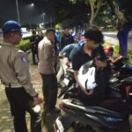 Polsek Cikarang Pusat Gelar Operasi Kejahatan Jalanan, Wujudkan Rasa Aman di Tengah Malam