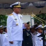 Dankodiklatal Pimpin Upacara Pelantikan dan Penyumpahan Siswa Dikmata TNI AL Angkatan 45 Satdik 1 Kodiklatal Tanjung Uban