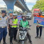 Polres Metro Bekasi Gelar Sosialisasi Operasi bra Jaya 2025 di GT Cikarang Barat