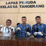 Lapas Pemuda Tangerang Gagalkan Penyelundupan Narkotika, Tiga Orang Diamankan