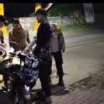 Polsek Serang Baru Gelar Razia Dini Hari, Antisipasi Tawuran dan Kejahatan Jalanan