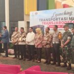 Launching Transportasi Modern Trans Jabodetabek Rute Cawang–Cikarang–Jababeka Resmi Digelar di Holywood Junction