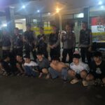 Patroli Perintis Presisi Satsamapta Polres Metro Bekasi Sapu Bersih Aksi Tawuran dan Kejahatan Jalanan, 10 Remaja Diamankan