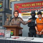Polres Metro Bekasi Ungkap Kasus Persetubuhan terhadap Anak di Bawah Umur yang Dilakukan Oleh Oknum Pembina Pramuka