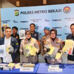 Keren! Polres Metro Bekasi Ringkus Tiga Pelaku Penyiraman Air Keras di Tambun Selatan