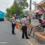 Polisi Tutup U-Turn Liar di Jalan RE Martadinata Cikarang Utara Demi Keselamatan Pengendara