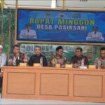 Pemdes Pasirsari Gelar Rapat Minggon dan Halalbihalal, Bahas Pendataan Calon Pemilih BPD