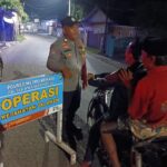 Polsek Muaragembong Gelar Operasi Kejahatan Jalanan, Ciptakan Situasi Aman dan Kondusif di Wilayah Pesisir Bekasi