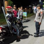 Polsek Muaragembong Gelar Operasi Kejahatan Jalanan, Antisipasi 3C dan Gangguan Kamtibmas