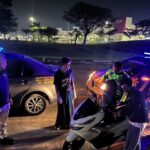 Polsek Cikarang Pusat Gelar Patroli KRYD, Antisipasi Tawuran dan Kejahatan Jalanan di Aeon Deltamas