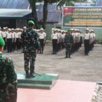 Karya Bakti TNI AD Untuk Masa Depan Bangsa: Dandim 0213/Nias Tanamkan Nilai Bela Negara kepada 250 Siswa Lewat Penutupan KKRI”