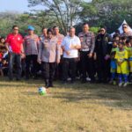 Kapolres Metro Bekasi Buka Turnamen Sepak Bola Kapolres Cup U-9, U-10 dan U-11 di Jababeka