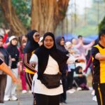 Senam Bersama, Jaga Generasi: Kapolres Metro Bekasi Serukan Rumah Jadi Benteng Anak