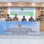 Perluas Akses Bantuan Hukum, Desa Mekarmukti Gandeng Pengadilan Negeri Cikarang