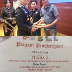 Media Pena Hitam Ukir Prestasi, Juara II Lomba Pemberitaan Polisi Humanis Polres Metro Bekasi