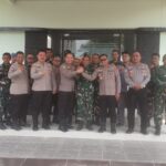 Perkuat Sinergitas TNI-Polri, Kapolsek Cikarang Timur dan Cikarang Selatan Kunjungi Koramil 08/Lemah Abang