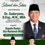 APPSI Kabupaten Bekasi Dukung Penuh Sudaryono sebagai Kepala BGN RI, Yakini Program Makan Bergizi Bangkitkan Ekonomi Kerakyatan