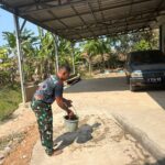 TMMD Ke-129 Rawat Jalan Beton di Desa Wibawamulya, TNI dan Warga Jaga Kualitas Infrastruktur