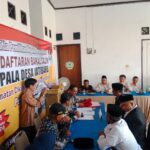 Diiringi Ratusan Warga, H. Apudin Asnawi Resmi Daftarkan Diri Jadi Calon Kepala Desa Jatibaru Periode 2026–2034