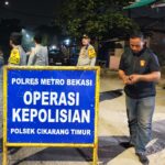 Polsek Cikarang Timur Sita Motor Tanpa Dokumen dalam Operasi Kejahatan Jalanan