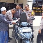 Motor Hilang Lima Bulan, Polsek Serang Baru Kembalikan Honda Vario kepada Pemilik Secara Gratis
