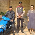 Respons Cepat Laporan Warga, Bhabinkamtibmas Amankan Motor Temuan Tanpa Pemilik