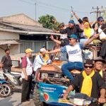 Pawai Cakades Nomor 3 Siman Sagita Tutup Rangkaian Pawai Pilkades Cipayung, Berjalan Aman dan Kondusif