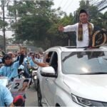 Saifullah Raih Nomor Urut 2 Calon Kades Pasirsari, Pawai Diiringi Ribuan Pendukung